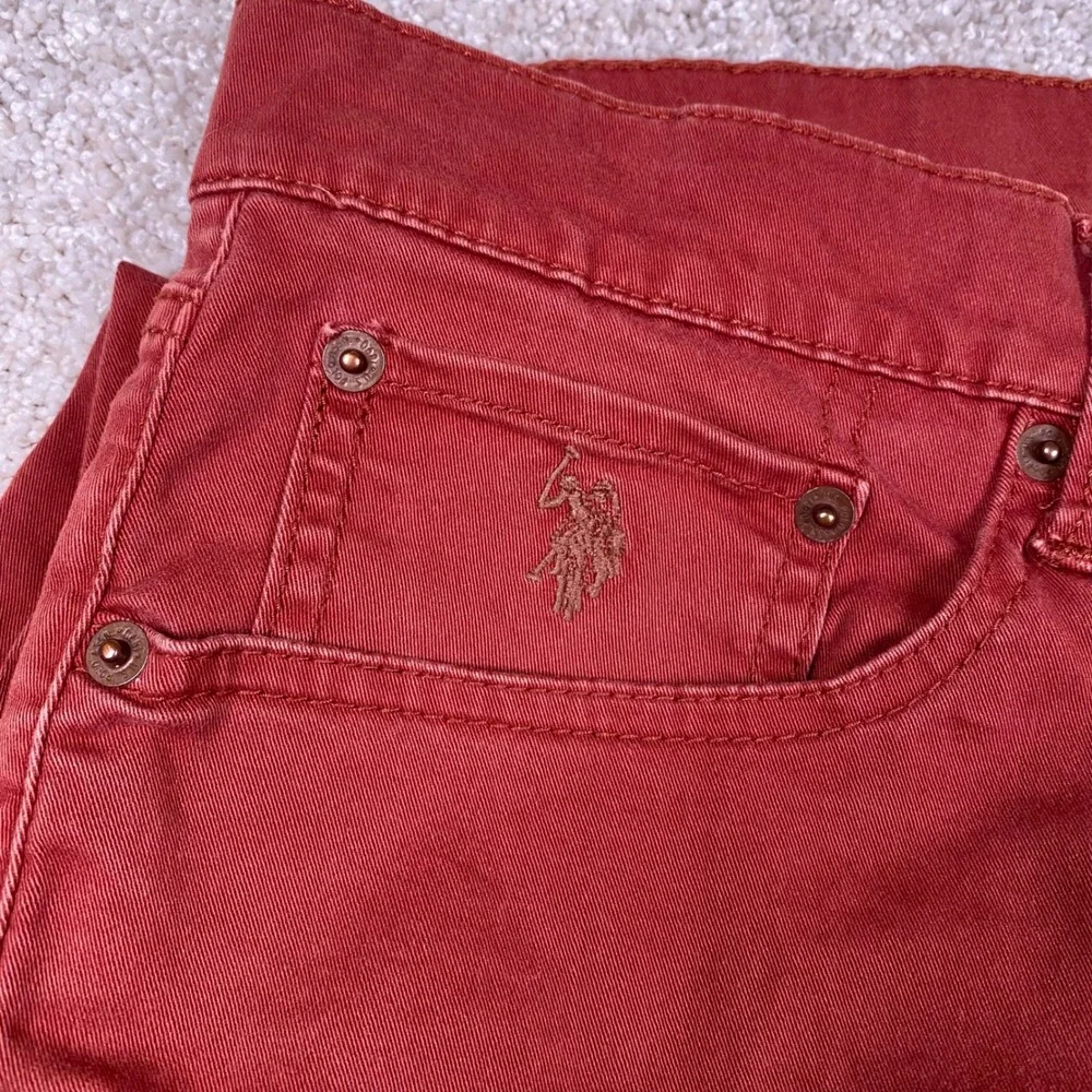 U.S. Polo Assn.‎ Activate Stretch Burnt Red Jeans W32 L30